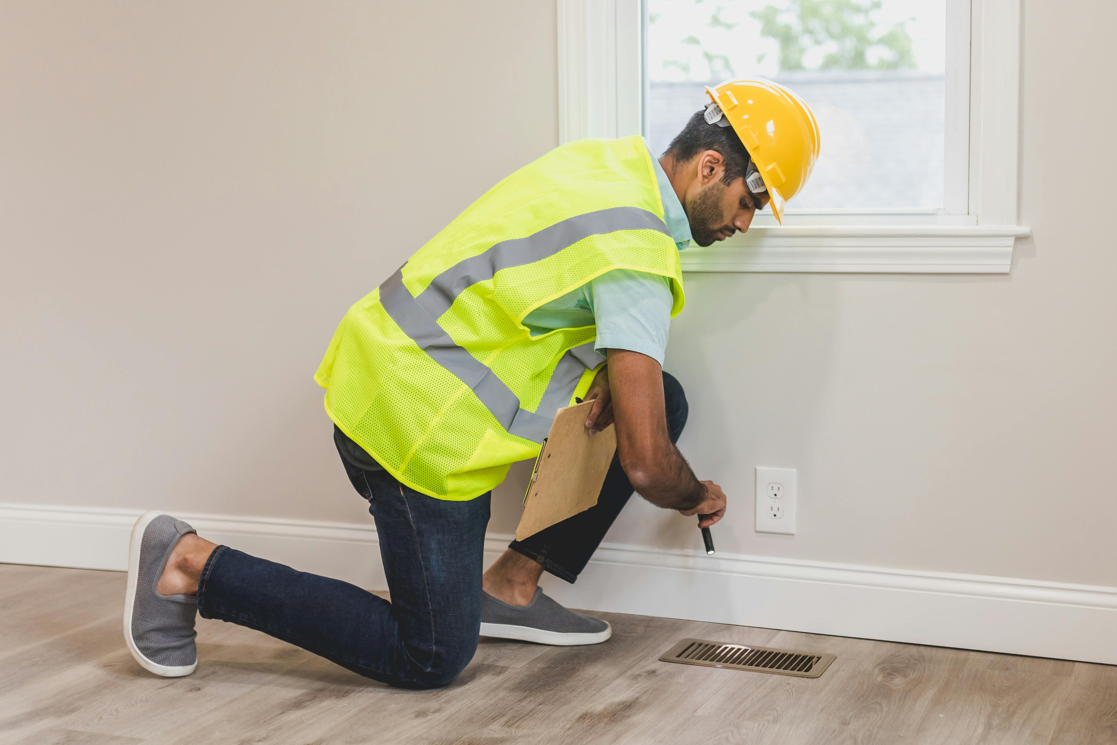 Floor vent inspection