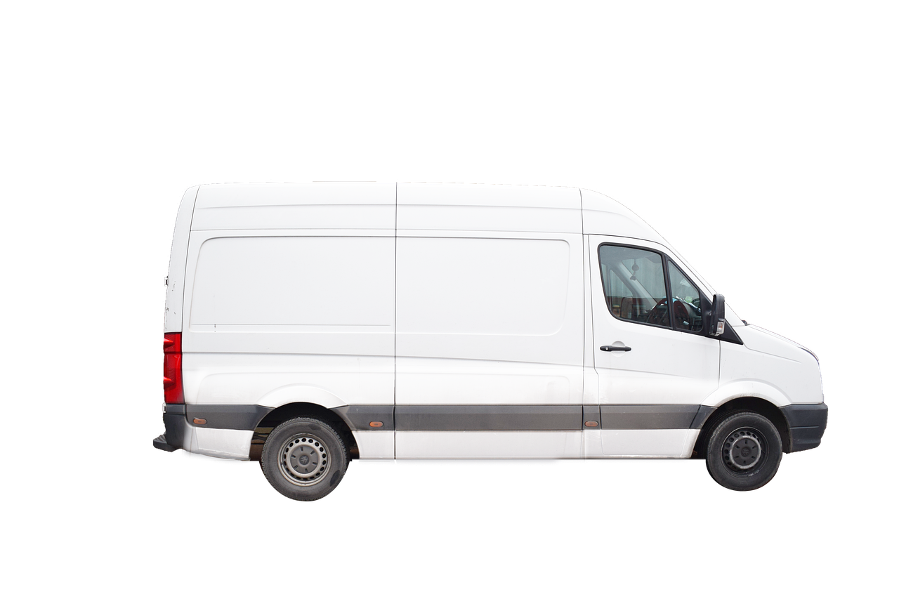 Unbranded service van