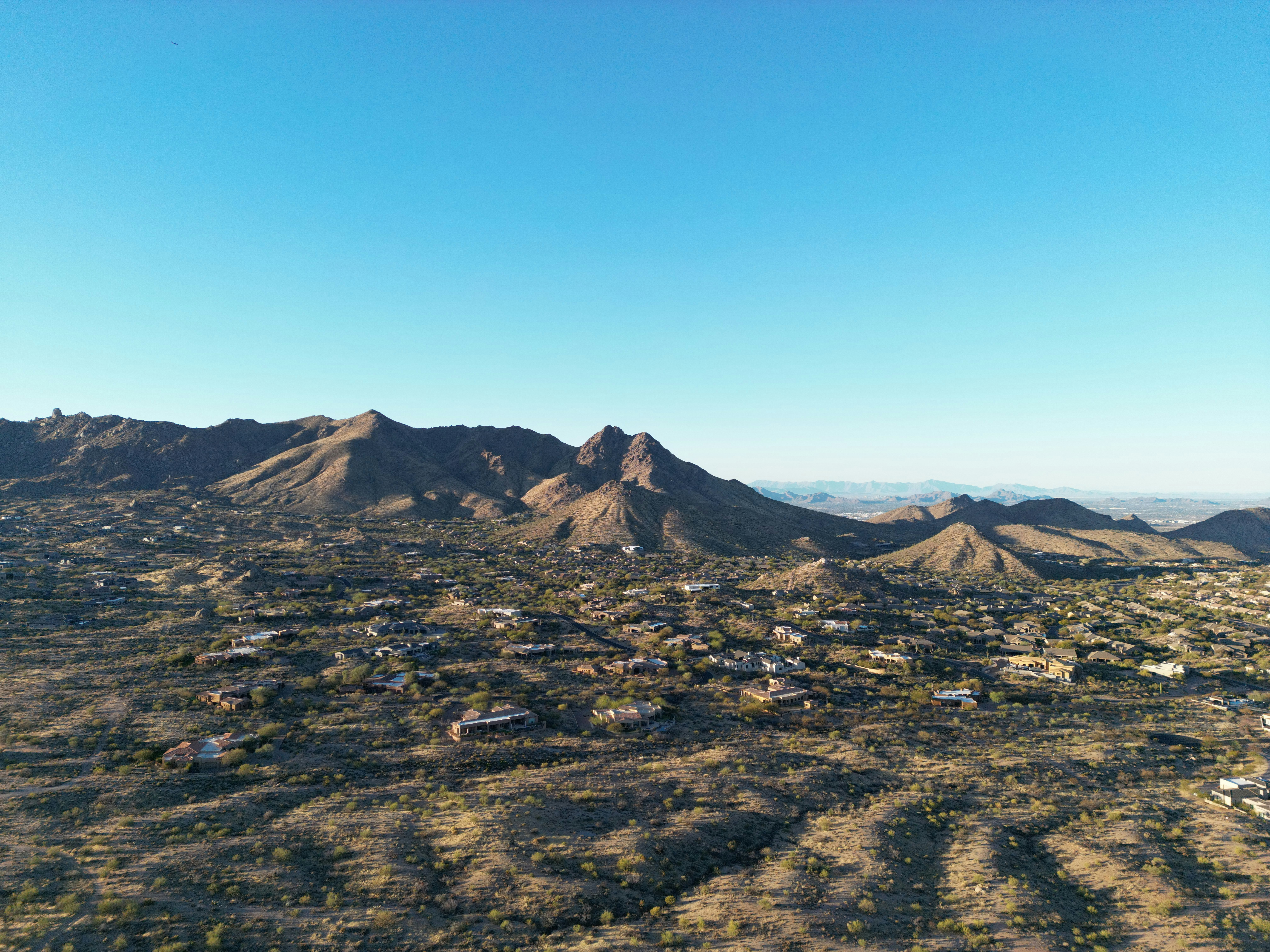 Arizona neighborhood landscape